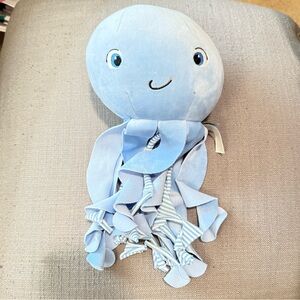 Bunnies by the bay blue octopus plushie